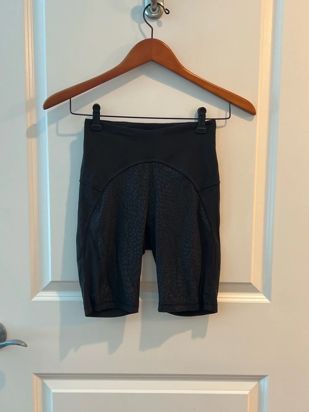 Lululemon Unlimit High Rise Short 4 Nulu Black High Rise Leopard Print